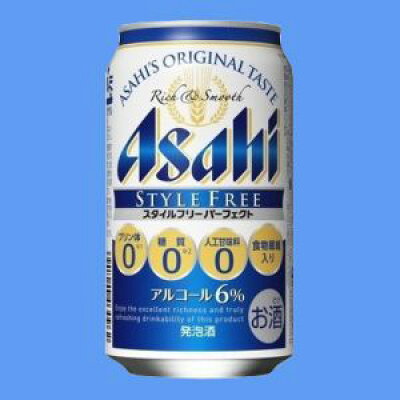 楽天市場 アサヒビール アサヒ スタイルフリー パーフェクト 缶 Cp 350x24 価格比較 商品価格ナビ